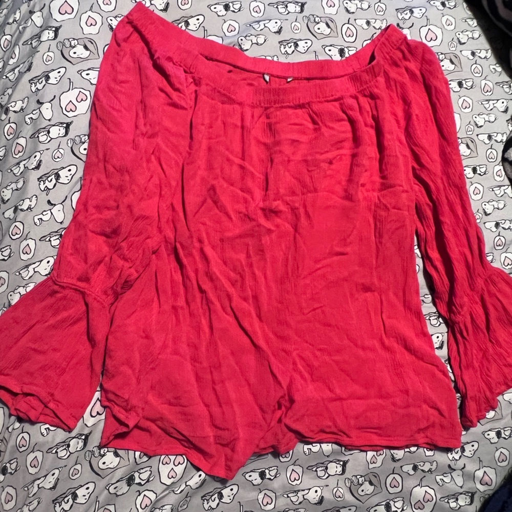 Peasant Blouse Bell Sleeves